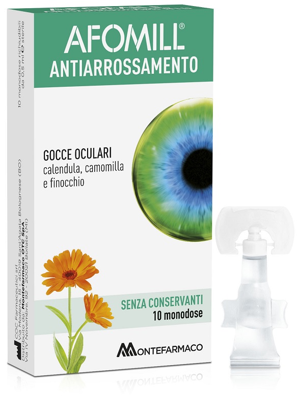 MONTEFARMACO OTC SpA AFOMILL ANTIARROSSAMENTO 10FLE