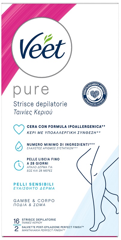 RECKITT BENCKISER H.(IT.) SpA VEET STRISCE CORPO IPOALL 16PZ