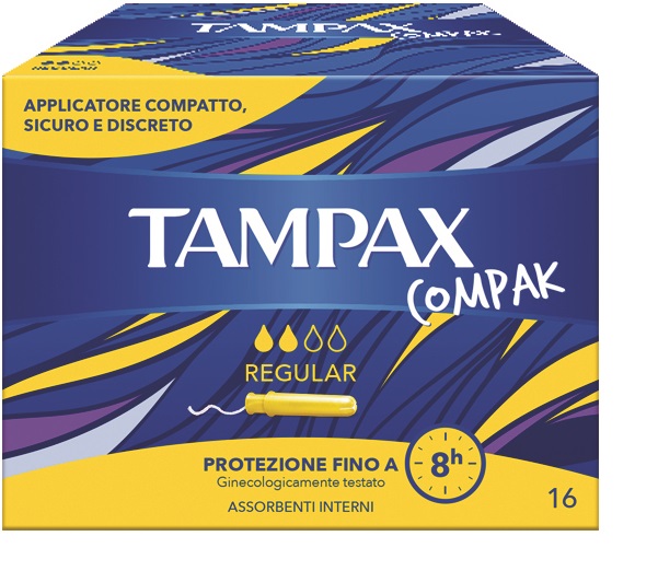 FATER SpA TAMPAX COMPAK REGULAR 16PZ 9001