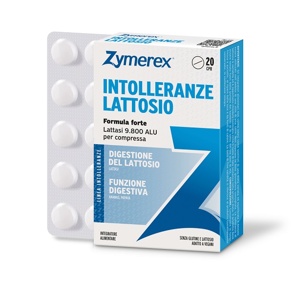 WILCO FARMA Srl SU ZYMEREX INTOLLERANZE 20CPR