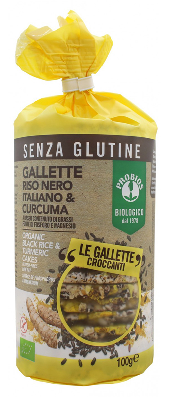 PROBIOS Gallette Riso&Curcuma