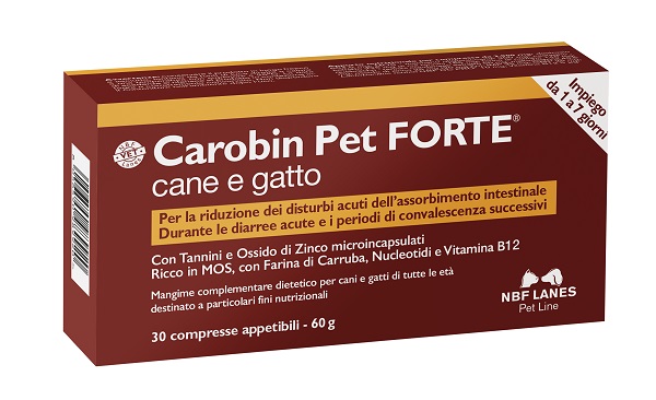 N.B.F. LANES Srl CAROBIN PET FORTE 30CPR