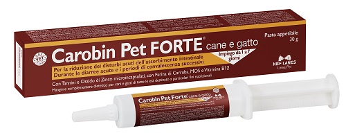 N.B.F. LANES Srl CAROBIN PET FORTE PASTA 30G