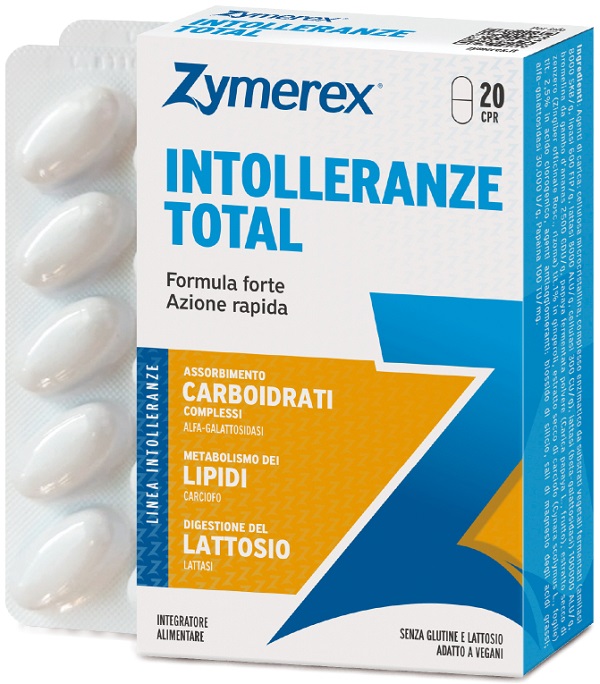 WILCO FARMA Srl SU ZYMEREX INTOLLERANZE TOT 20CPR