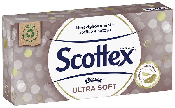 PERFETTI KIMBERLY KLEENEX ULTRA SOFT SCOTTEX 80PZ