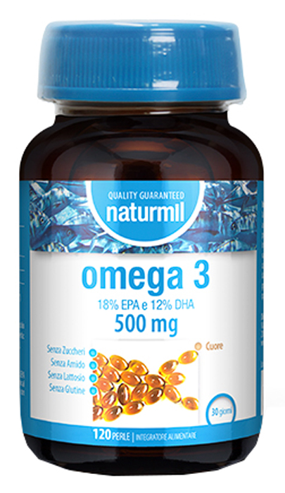 DIETMED ITALIA Srl NATURMIL OMEGA 3 500MG 120PRL