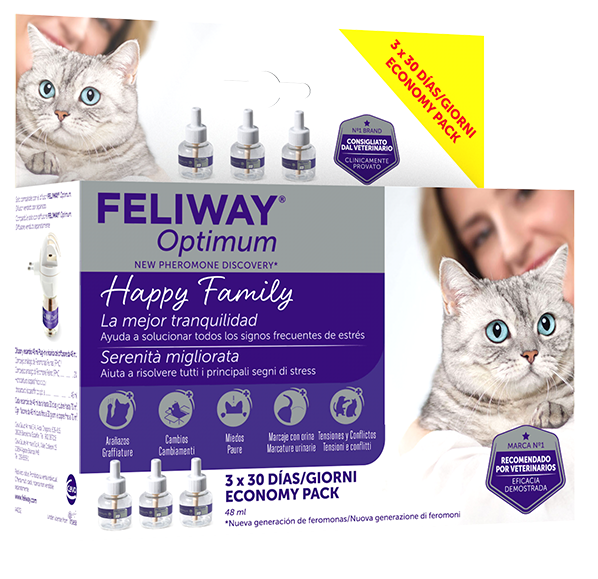 CEVA SALUTE ANIMALE SpA FELIWAY Optium Refill 3x48ml
