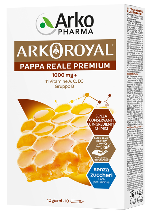 ARKOFARM Srl ARKOROYAL PAPPA R1000MG+VIT10F