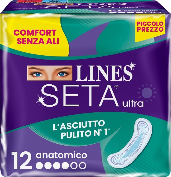 FATER SpA LINES SETA ULTRA ANAT 12PZ