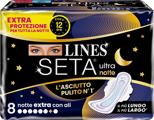 FATER SpA LINES SETA ULTRA NOTTE 8PZ