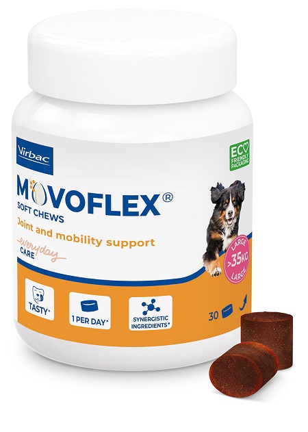 VIRBAC Srl MOVOFLEX L 30 CPR MASTICABILI
