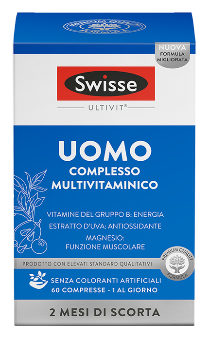 HEALTH AND HAPPINESS SWISSE MULTIVIT UOMO 60CPS