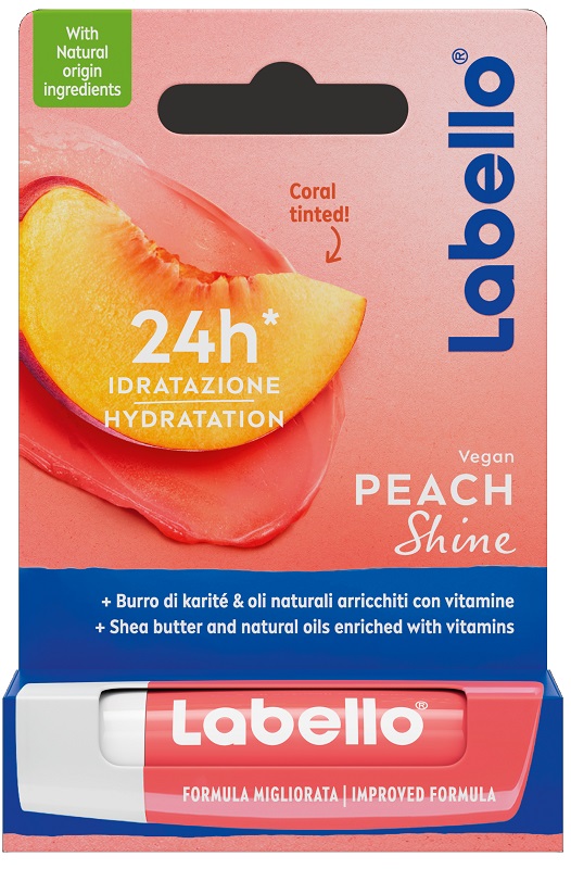 BEIERSDORF SpA LABELLO PEACH SHINE 5,5ML