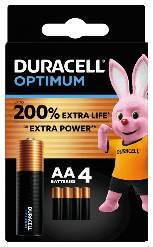 DURACELL ITALY Srl DURACELL OPTIMUM AA B4*16PZ