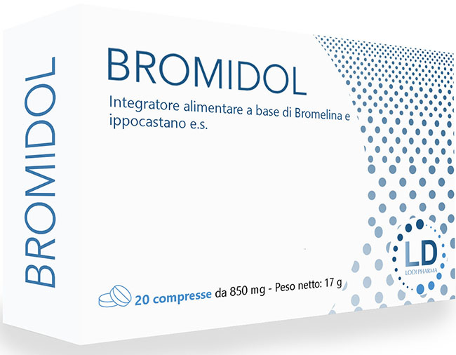 biopur italia sas bromidol 20cpr