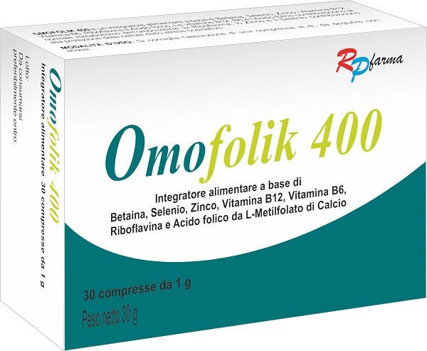 RP FARMA Srls OMOFOLIK*400 30Cpr