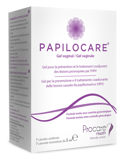 PROCARE HEALTH ITALIA Srl PAPILOCARE Gel Vag. 7Cann.5ml