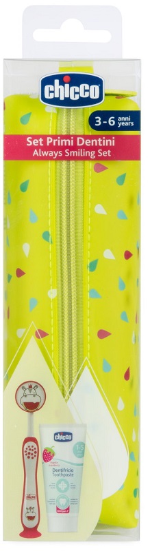 CH Set Dentale Rosa 3-6 Anni