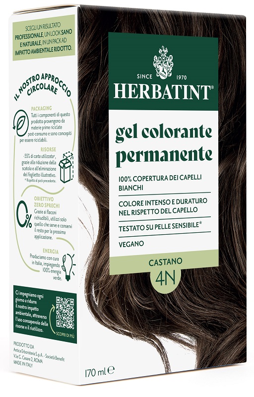 ANTICA ERBORISTERIA SpA HERBATINT 4N CASTANO 170ML