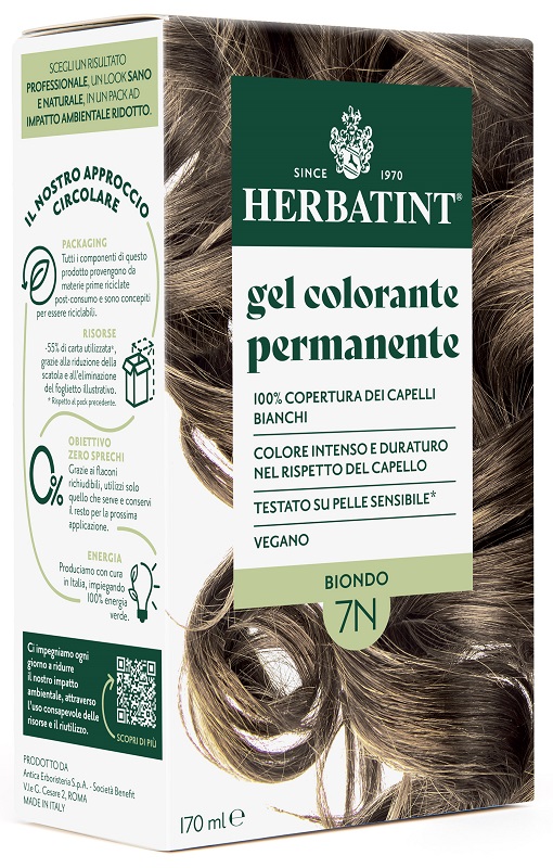 ANTICA ERBORISTERIA SpA HERBATINT 7N BIONDO 170ML