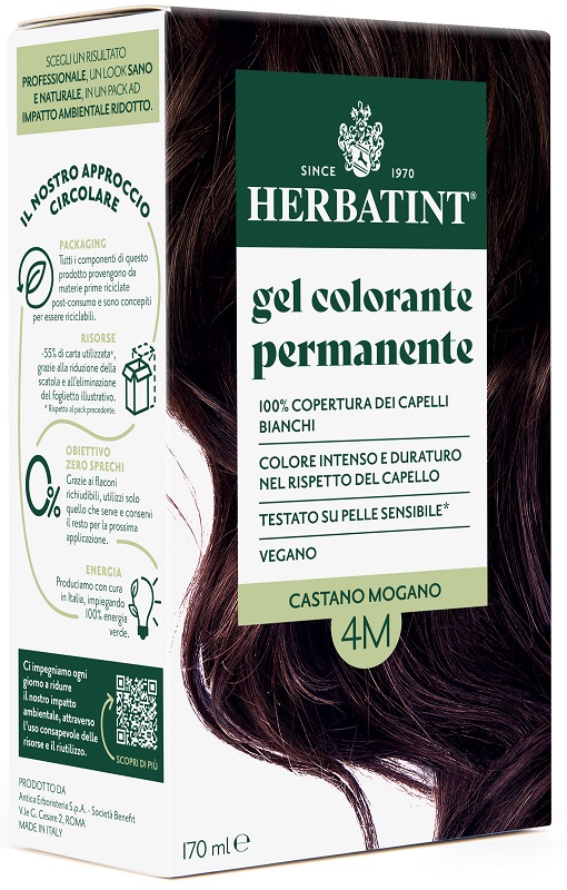 ANTICA ERBORISTERIA SpA HERBATINT 4M CASTANO MOG 170ML