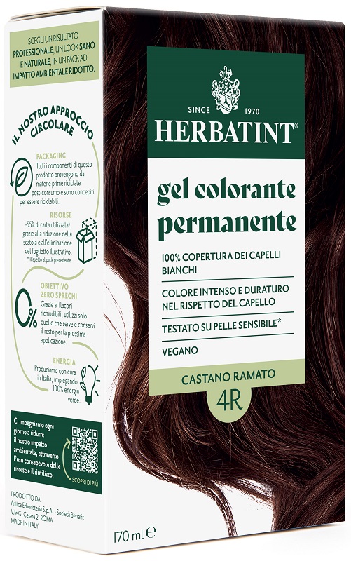 ANTICA ERBORISTERIA SpA HERBATINT 4R CASTANO RAM 170ML