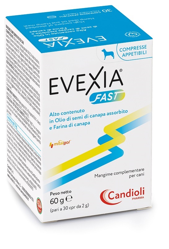CANDIOLI IST.PROFIL.E FARM.SpA EVEXIA*Fast Cani 30 Cpr