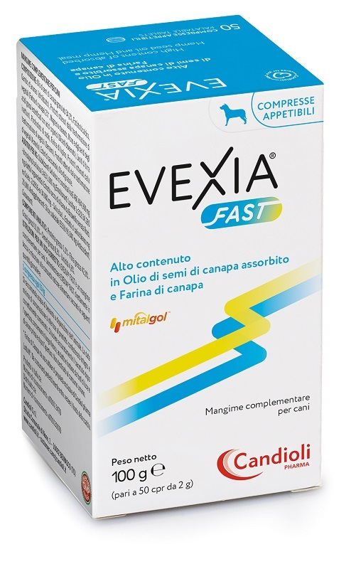 CANDIOLI IST.PROFIL.E FARM.SpA EVEXIA*Fast Cani 50 Cpr