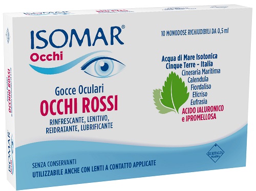 EURITALIA PHARMA (div.COSWELL) ISOMAR OCCHI RO 0,2% 10FL