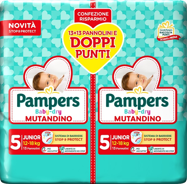 FATER SpA PAMPERS BD MUT JUNIOR DUO 26PZ
