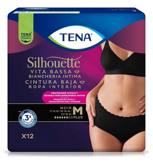 ESSITY ITALY SpA TENA SILHOUETTE Noir M VB 12pz