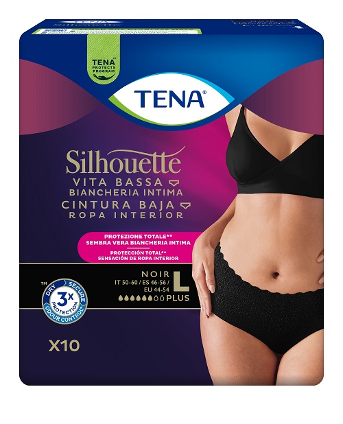 ESSITY ITALY SpA TENA SILHOUETTE Noir L VB 10pz