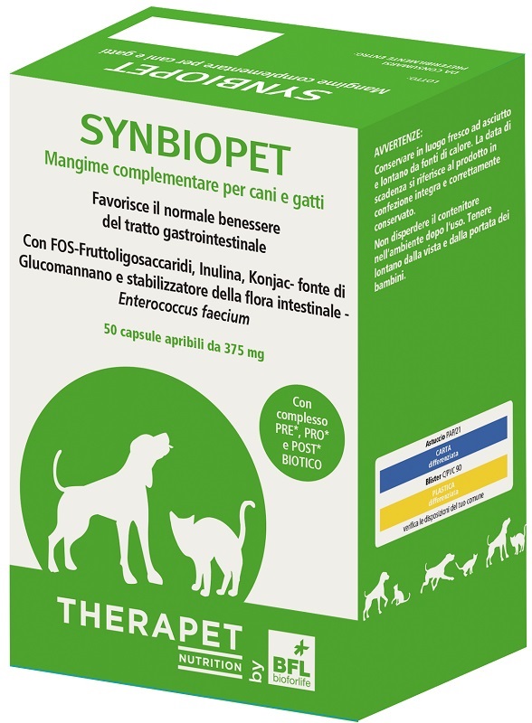 BIOFORLIFE ITALIA Srl SYNBIOPET THERAPET 50CPS