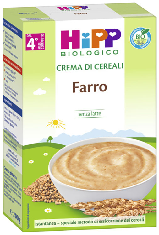 HIPP ITALIA Srl HIPP BIO CREMA CEREALI FARRO