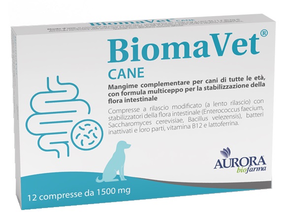 AURORA BIOFARMA Srl BIOMAVET Cane 12Cpr 1500mg