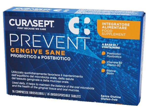 CURASEPT SpA CURASEPT PREVENT GENGIVE 16CPR