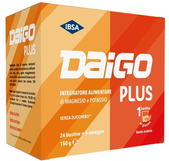 IBSA FARMACEUTICI ITALIA Srl DAIGO MGK Plus Aranc.24+6Bust.