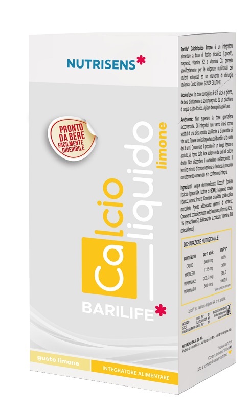 NUTRISENS ITALIA SBRL BARILIFE Calcio Liquido Limone
