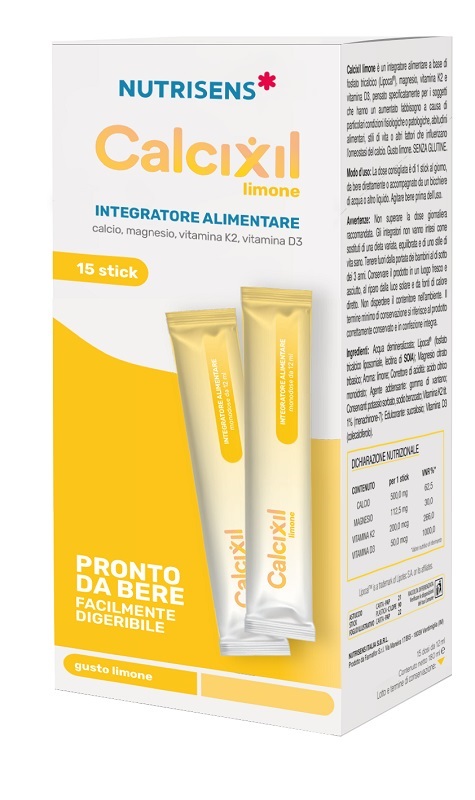 NUTRISENS ITALIA SBRL CALCIXIL 15 Stick Limone