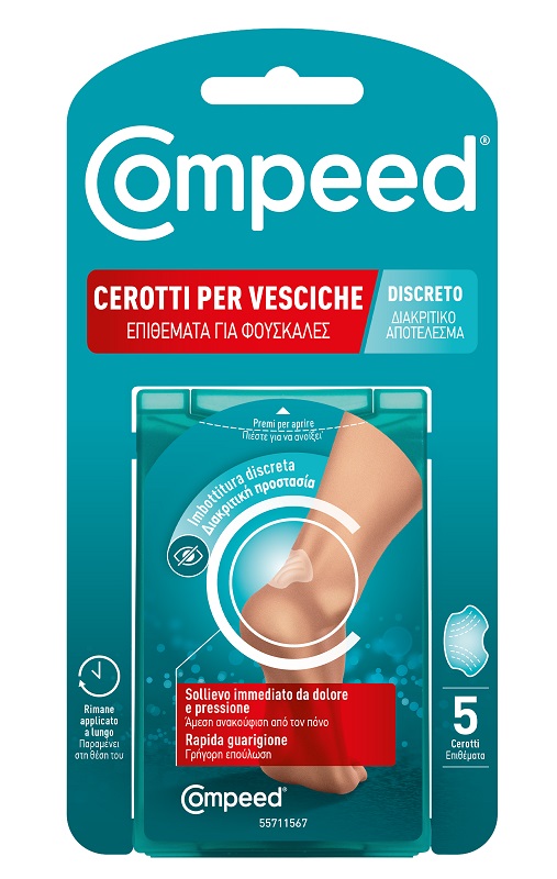 PERRIGO ITALIA Srl COMPEED Vesciche Discreto 5pz