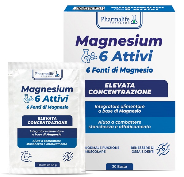 PHARMALIFE RESEARCH Srl MAGNESIUM 6 Attivi 20Bs