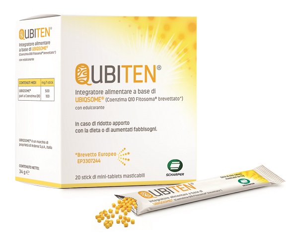 SCHARPER SpA QUBITEN 20 Stick Mini Tablets