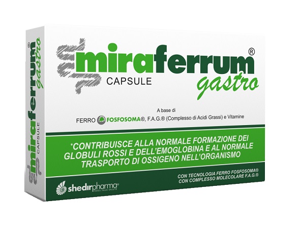 SHEDIR PHARMA Srl Unipersonale MIRAFERRUM Gastro 30 Cps