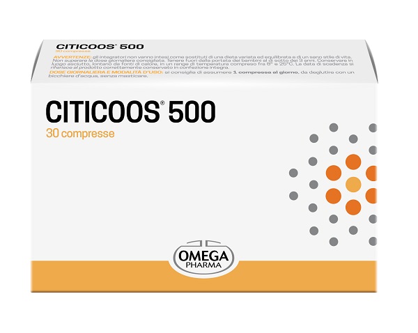 OMEGA PHARMA SpA CITICOOS* 500 30Cpr